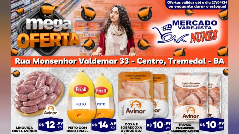 Mega oferta no Mercado Varejista Nunes!!