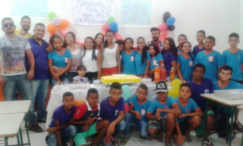 Professores do CEPAS, povoado Furado da Cancela, recebem homenagem de alunos