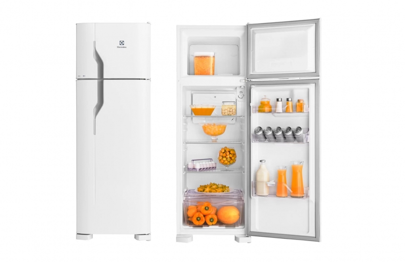 Refrigerador | Geladeira Electrolux Cycle Defrost 2 Portas 260 Litros Branco - DC35A
