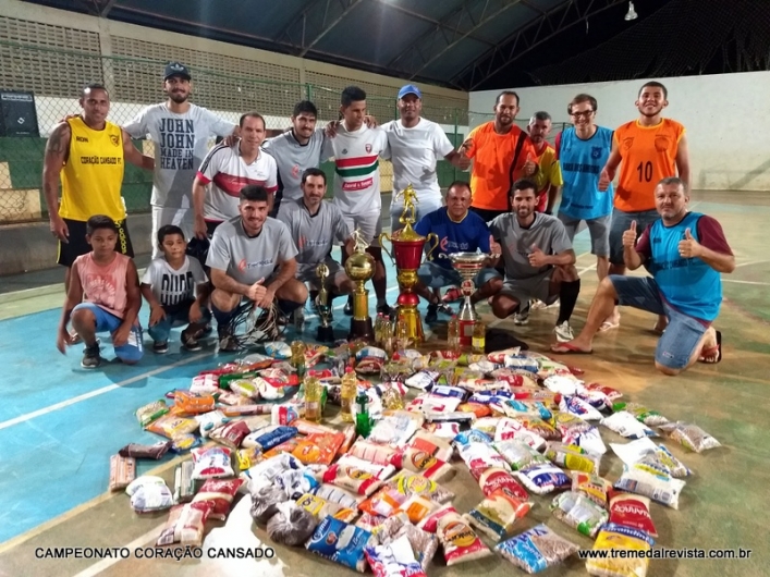 Final do campeonato Coração Cansado dá show de esporte e solidariedade