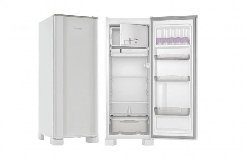 Refrigerador Esmaltec ROC31, Cycle Defrost, 1 Porta, Branco 245 Litros 220V