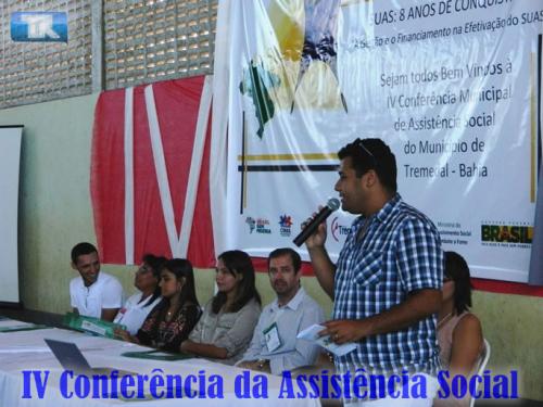 IV 

Conferência da Assistência Social