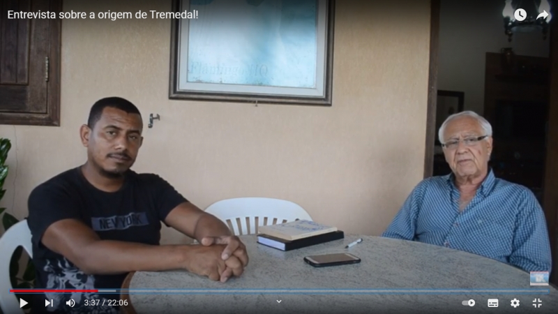 Entrevista sobre a origem de Tremedal e a chegada dos Ferraz